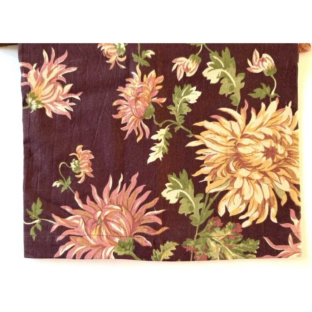 April Cornell Valance Curtain Kitchen Antoinette Thanksgiving 100% Cotton 18x50